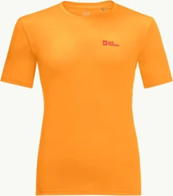 Jack Wolfskin Tech Funktionsshirt kurzarm orange pop (Herren)