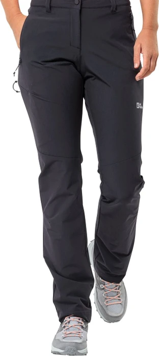 Jack Wolfskin Atmosphere Hose lang schwarz (Damen)