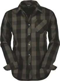 Scott Trail Flow Check Trikot langarm fir green/black (Herren)