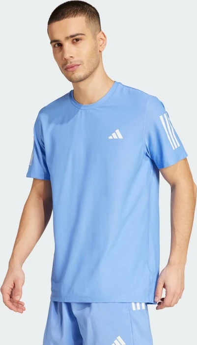 adidas Own the Run Laufshirt kurzarm blue fusion (Herren)