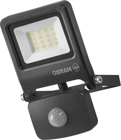 Osram Ledvance Endura Flood Sensor 10W 3000K Wandleuchte dunkelgrau