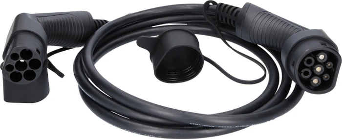 KS Tools efuturo Ladekabel gerade Typ 2 auf Typ 2, 7.4kW, 3m