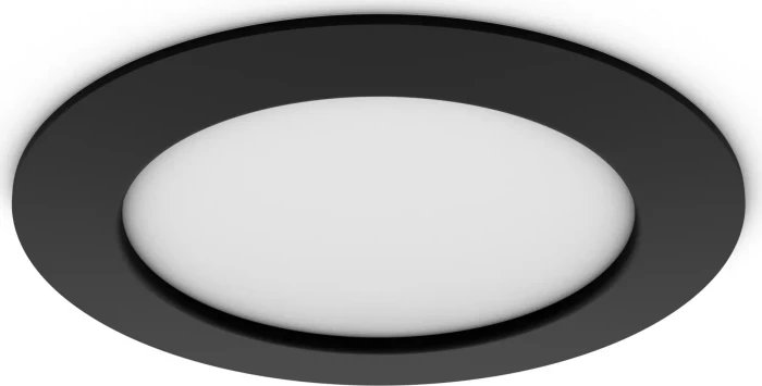 Philips Hue White and Color Ambiance Slim Einbauleuchte 170mm schwarz