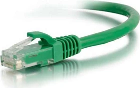 C2G Patchkabel, Cat6, U/UTP, RJ-45/RJ-45, 5m, grün