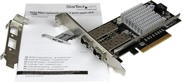 StarTech LAN-Adapter, 2x SFP+, PCIe 2.0 x8