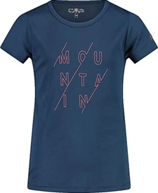 CMP Print Funktionsshirt kurzarm blue/red kiss (Junior)
