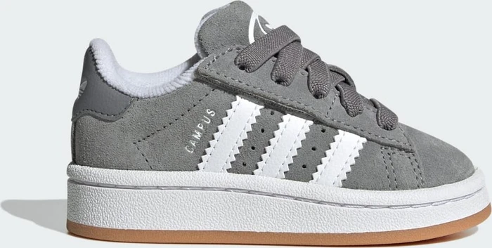 adidas Campus 00s Comfort Closure Elastic Lace grey three/cloud white/gum (Junior)