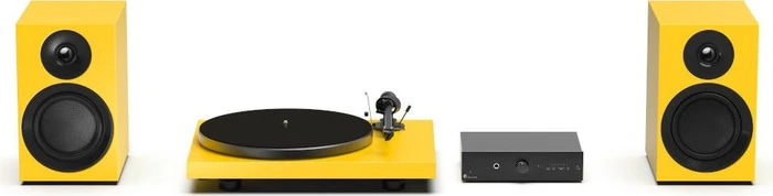 Pro-Ject Colourful Audio System E goldgelb