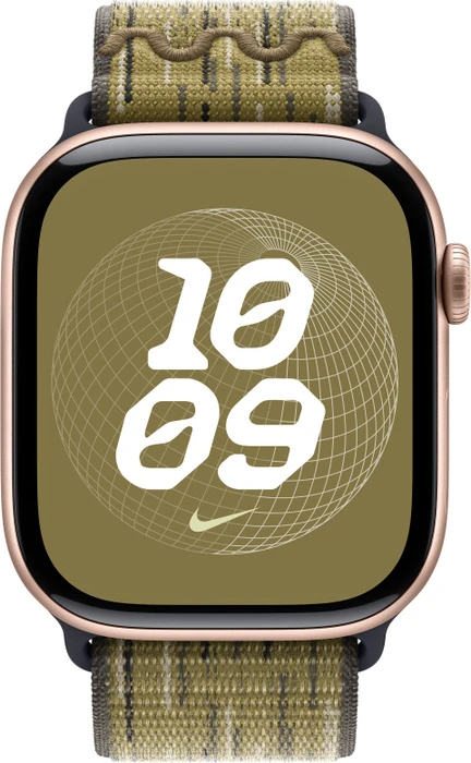 Apple Nike Sport Loop für Apple Watch 46mm grün/grau