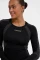 hummel CLEA Seamless Tight Hose lang insignia blue (Damen) Vorschaubild