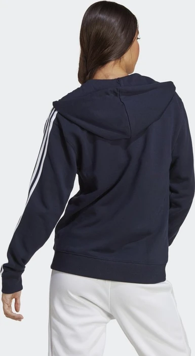 adidas Essentials 3-Streifen French Terry Regular Hoodie legend ink/white (Damen)