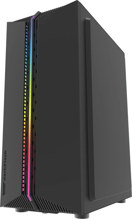 DarkFlash DK151 Black, Glasfenster