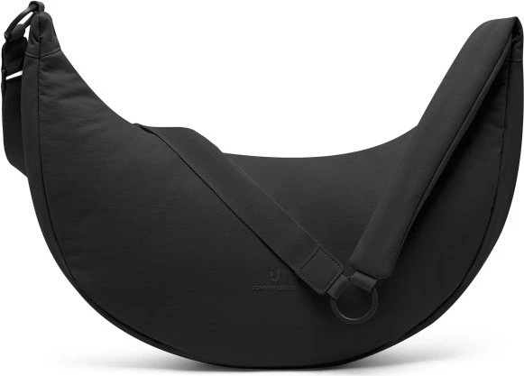 Johnny Urban Lou Medium Half Moon Umhängetasche schwarz