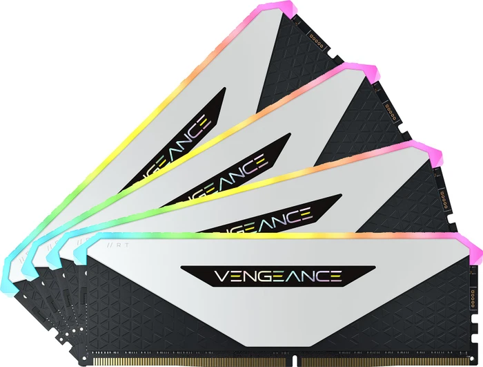 Corsair Vengeance RGB RT White UDIMM 64GB Kit, DDR4-3200, CL16-20-20-38