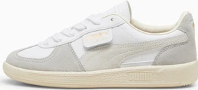 Puma Palermo Leather puma white/cool light gray/sugared almond (Junior)