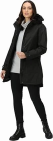 Regatta Sabinka Funktionsmantel schwarz (Damen)