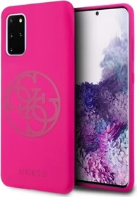 Guess Hard Cover Silicone 4G für Samsung Galaxy S20+ fuchsia