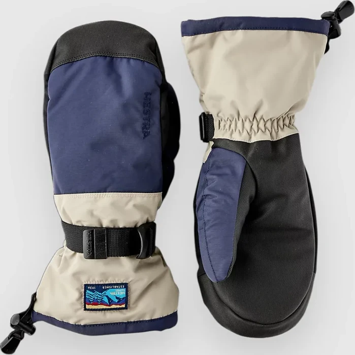 Hestra Gauntlet Sr. Mitt Skihandschuhe dark navy/beige