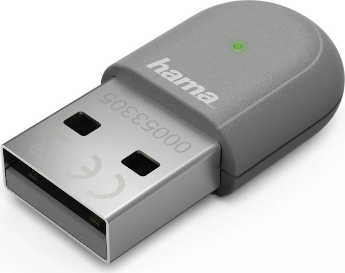 Hama Wireless LAN-Adapter, 2.4GHz/5GHz WLAN, USB-A 2.0 [Stecker]