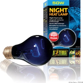 Exo Terra Night Heat Lamp, A19, 50W