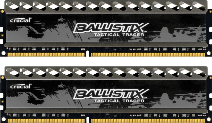 Crucial Ballistix Tactical Tracer UDIMM 16GB Kit, DDR3-1600, CL8-8-8-24