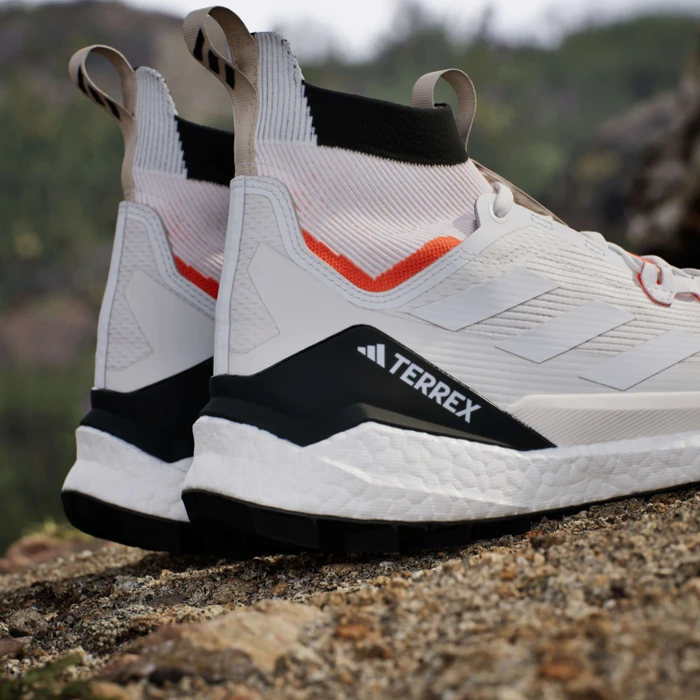 adidas Terrex Free Hiker 2.0 crystal white/semi impact orange (Herren)
