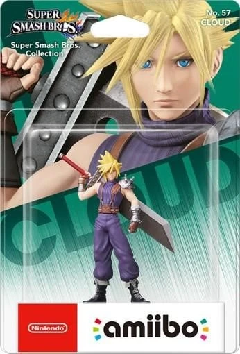 Nintendo amiibo Figur Super Smash Bros. Collection Cloud (Switch/WiiU/3DS)