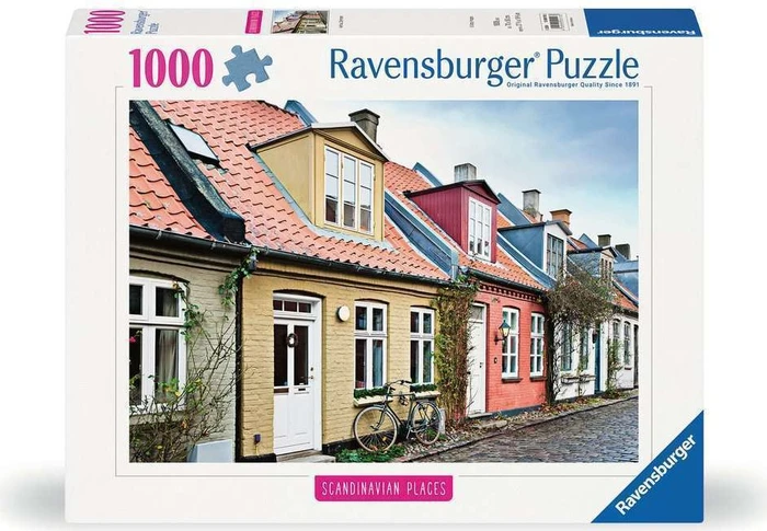 Ravensburger Puzzle Häuser in Aarhus, Dänemark