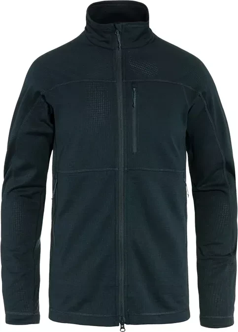 Fjällräven Abisko Lite Fleece Funktionsjacke dark navy (Herren)