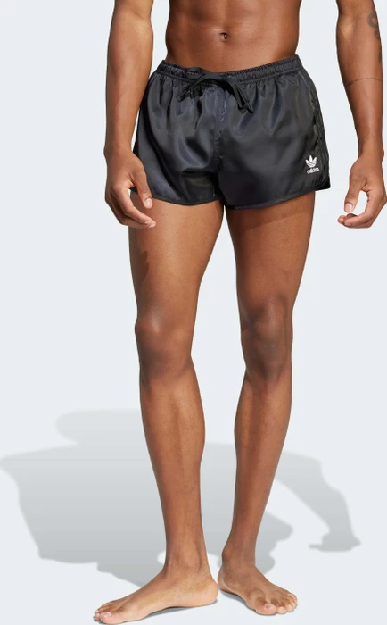 adidas Adicolor 3-Streifen 2-Inch Badeshorts schwarz (Herren)