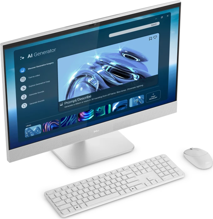 Dell All-in-One Serie 3 Ec27260, Core Ultra 5 322, 16GB RAM, 512GB SSD, Windows 11 Home