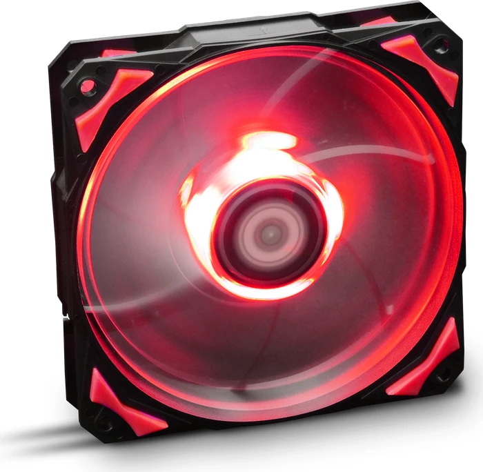 Nox Xtreme H-Fan LED rot, 120mm