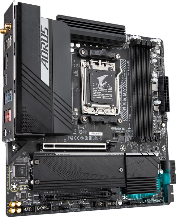GIGABYTE B650M AORUS Elite AX (Rev. 1.0) (AMD AM5)