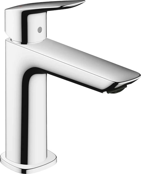 Hansgrohe Logis Einhebel-Waschtischmischer 110 Fine mit Zugstangen-Ablaufgarnitur chrom