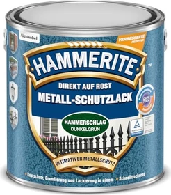 Hammerite Hammerschlag Metallschutz-Lack außen dunkelgrün, 2.5l