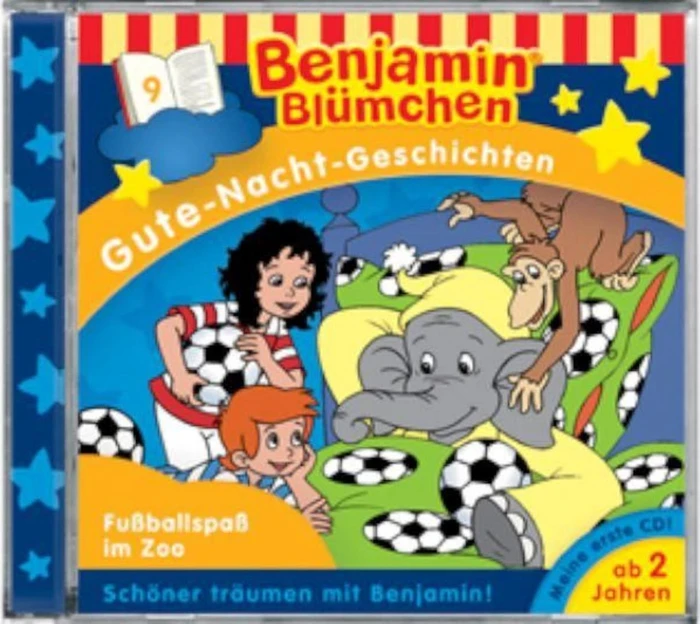 Benjamin Blümchen Gute-Nacht-Geschichten Folge 9 - Fußballspaß im Zoo