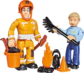 Simba Toys Feuerwehrmann Sam - Figuren Doppelpack Serie 2 (verschiedene Ausführungen)