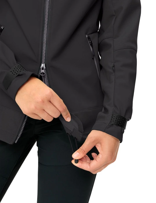 Vaude Elope All Year Softshell Funktionsjacke schwarz (Damen)