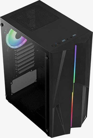 AeroCool Mecha ARGB, Glasfenster