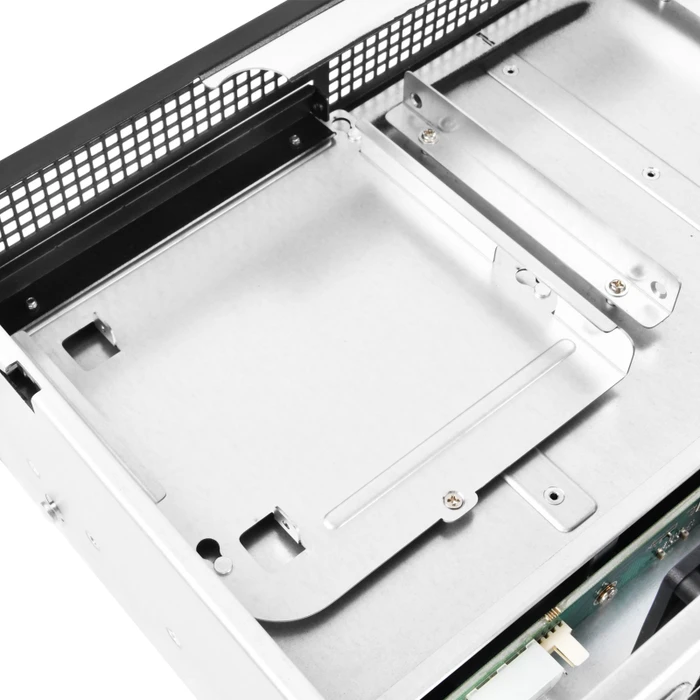SilverStone RM21-304, Rackmount Storage, schwarz/grau, 2HE, ATX