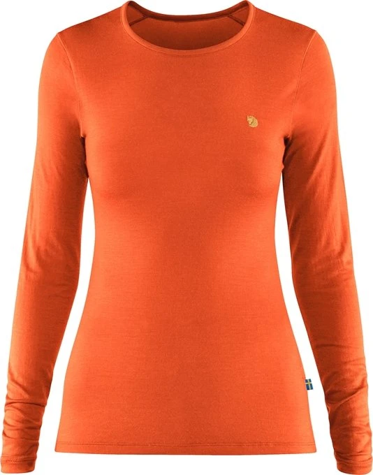Fjällräven Bergtagen Thinwool Funktionsshirt langarm hokkaido orange (Herren)