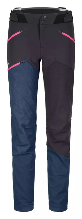 Ortovox Westalpen Softshell Hose lang black raven (Damen)
