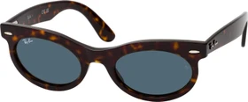 Ray-Ban RB2242 Wayfarer Oval 53mm polished havana/blue