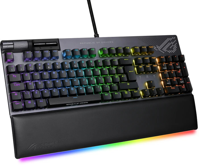 ASUS ROG Strix Flare II Animate, PBT, ROG NX RED, USB, DE