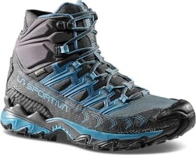 La Sportiva Ultra Raptor II Mid Wide GTX carbon/topaz (Damen)