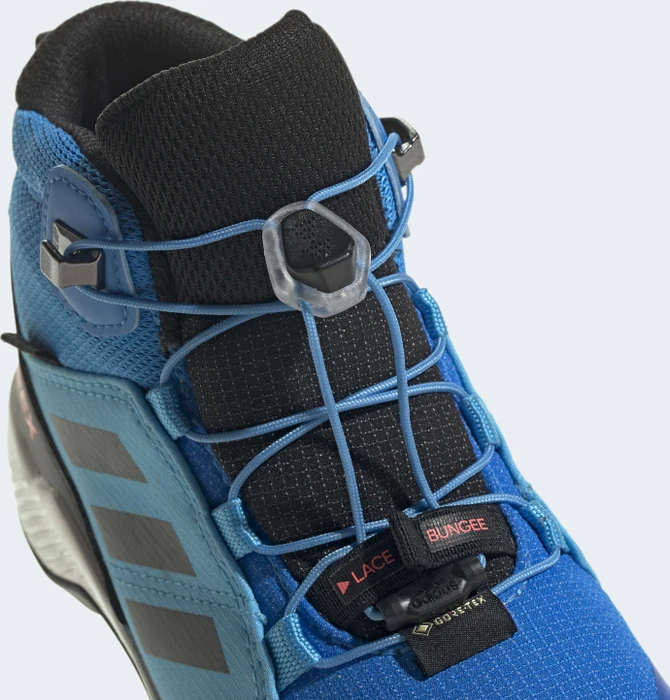 adidas Terrex Mid GTX blue rush/grey six/turbo (Junior)