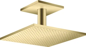 Hansgrohe Axor ShowerSolutions Kopfbrause 300/300 2jet mit Deckenanschluss brushed brass
