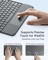 Inateck ACE Touch Ultraleicht Tastatur für iPad Pro 11" (M4), grau, UK Vorschaubild