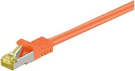 MicroConnect Patchkabel, Cat7/Cat6a, S/FTP, RJ-45/RJ-45, 0.5m, orange