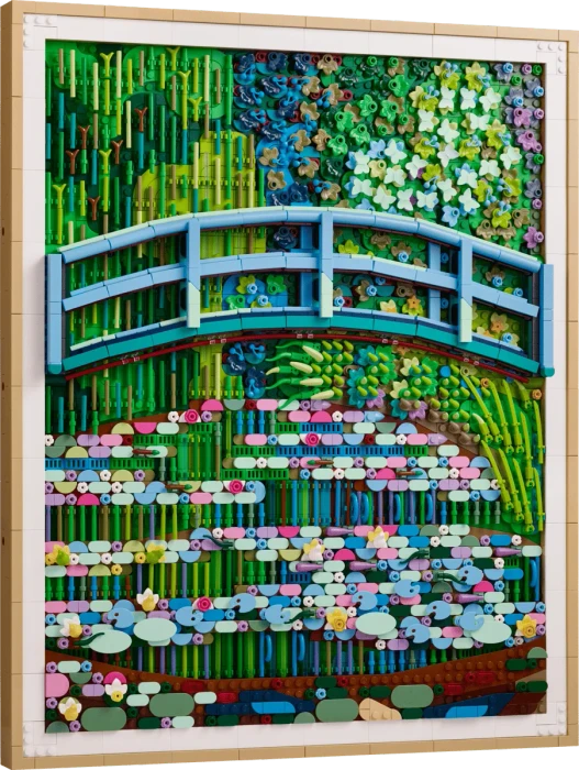 LEGO Art - Claude Monet - Brücke über einen Seerosenteich
